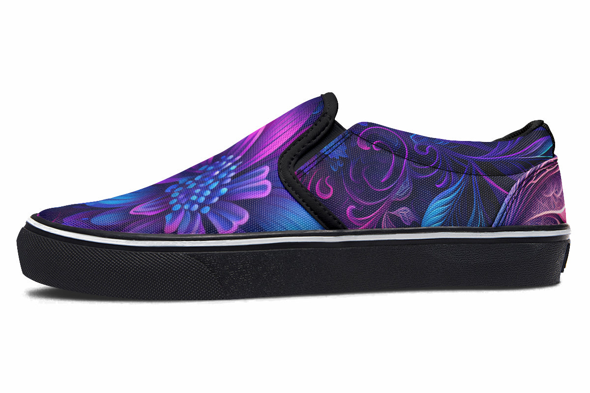 Secret Garden Slip Ons