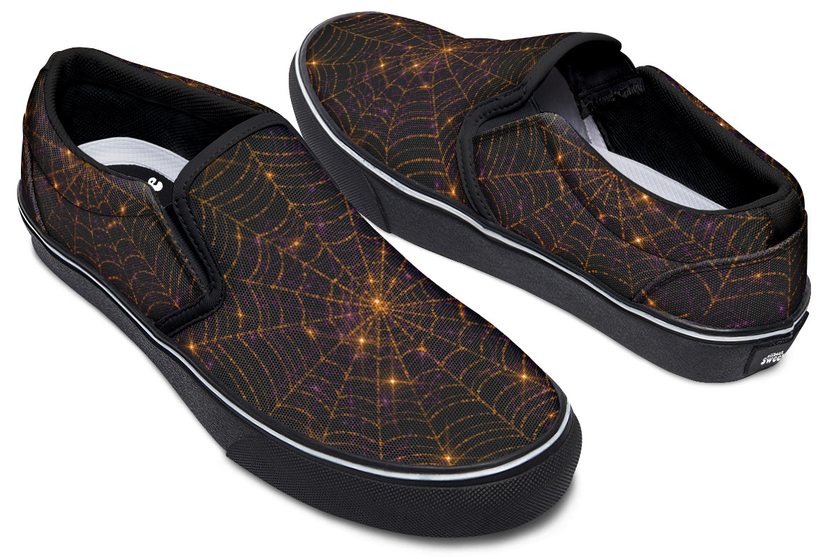 Spiderweb Slip Ons