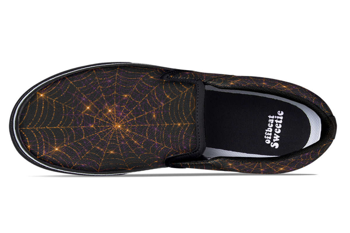 Spiderweb Slip Ons