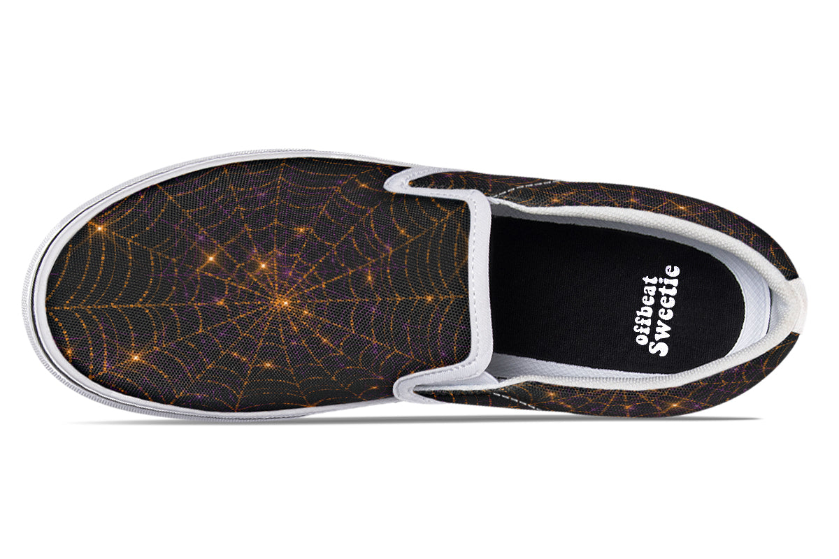 Spiderweb Slip Ons