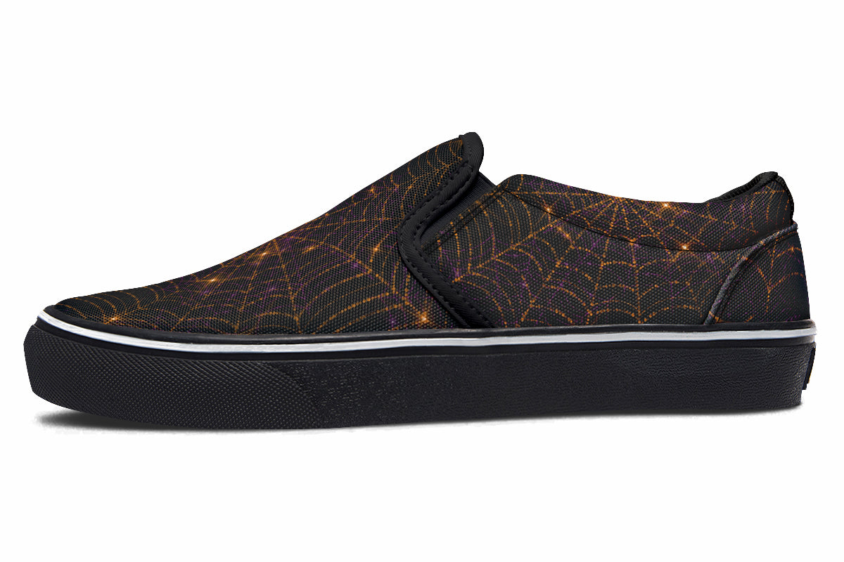 Spiderweb Slip Ons