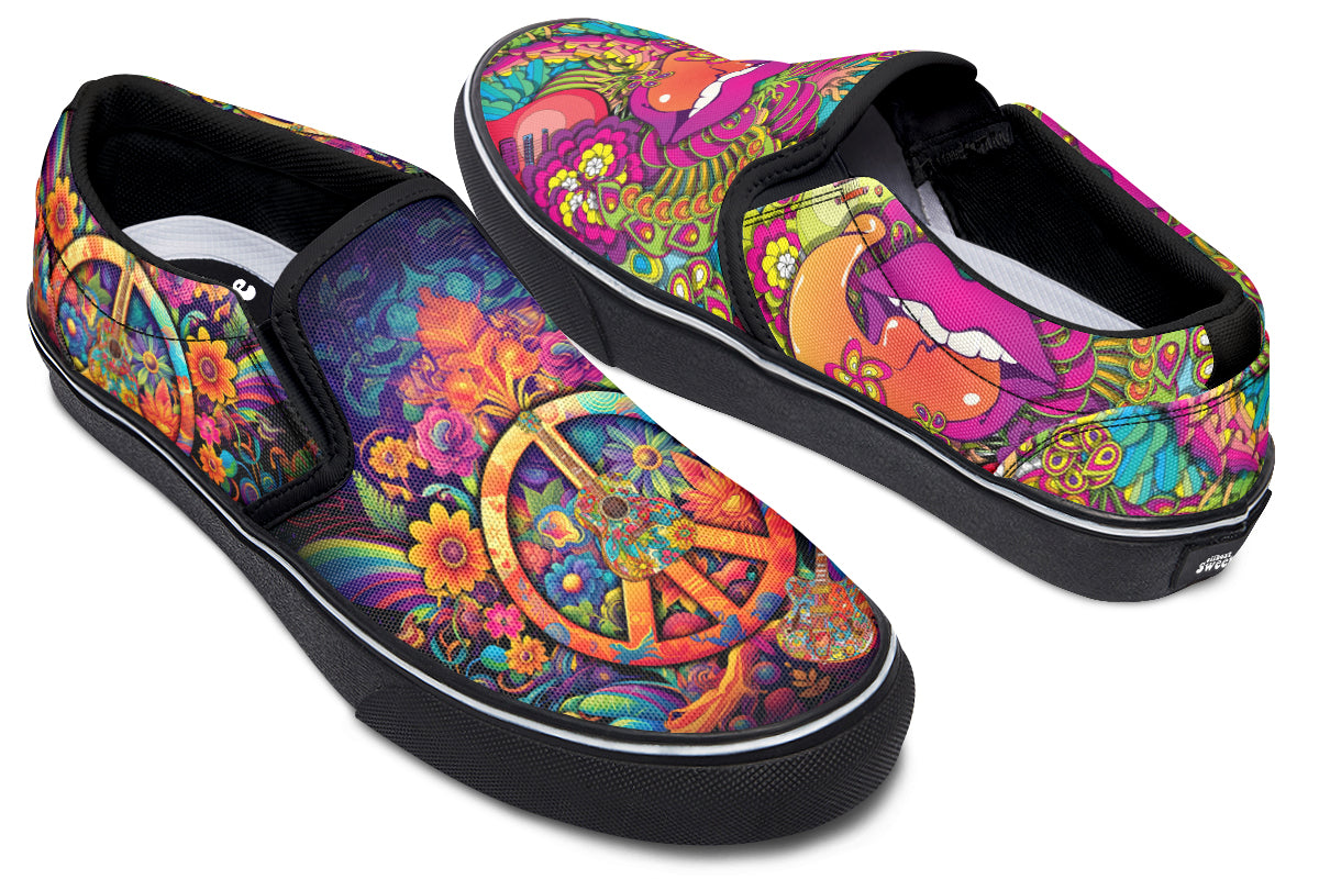 Summer Of Love Slip Ons