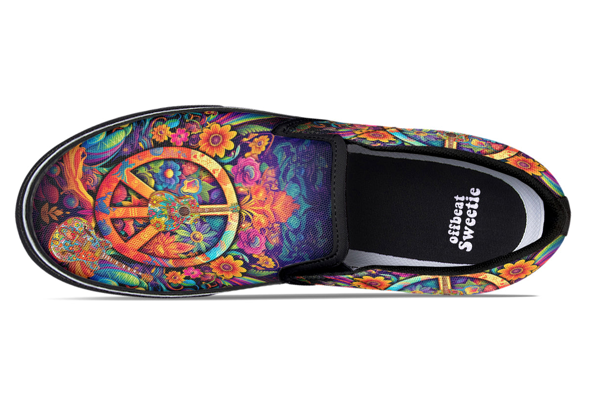 Summer Of Love Slip Ons