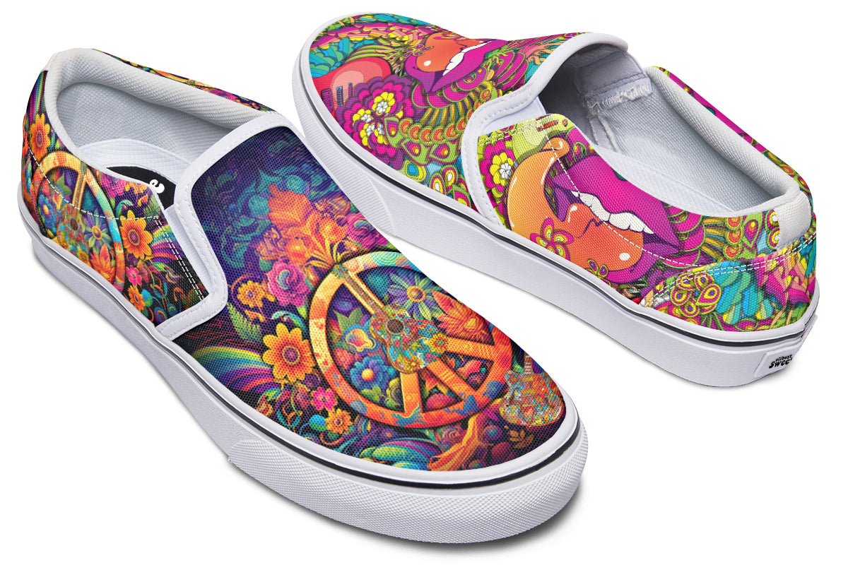 Summer Of Love Slip Ons