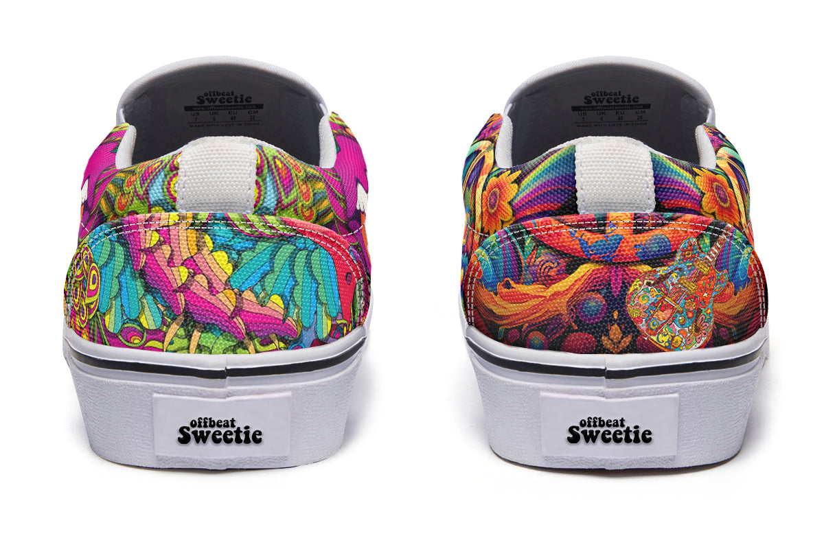 Summer Of Love Slip Ons