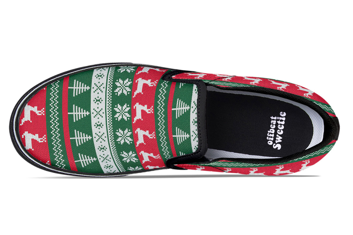 Ugly Christmas Slip Ons