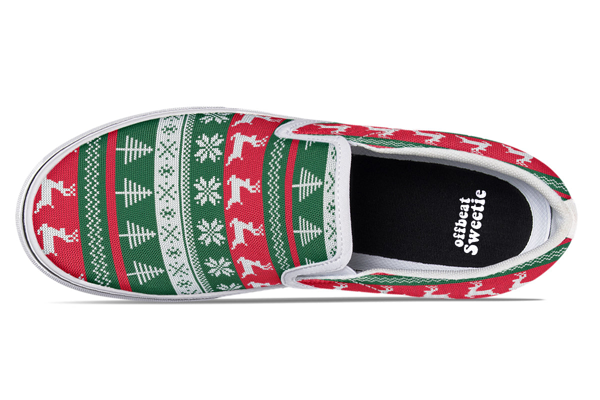 Ugly Christmas Slip Ons