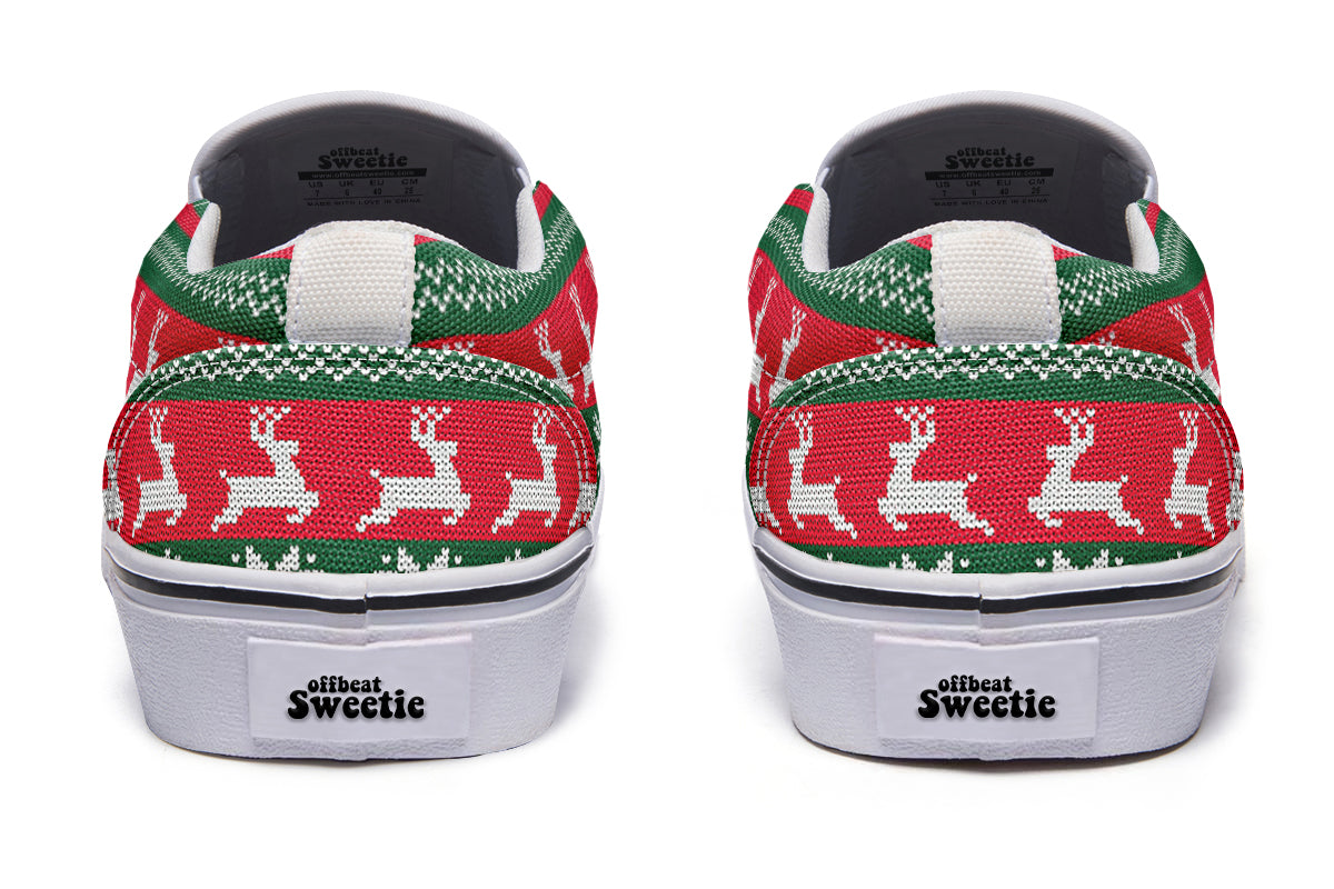 Ugly Christmas Slip Ons