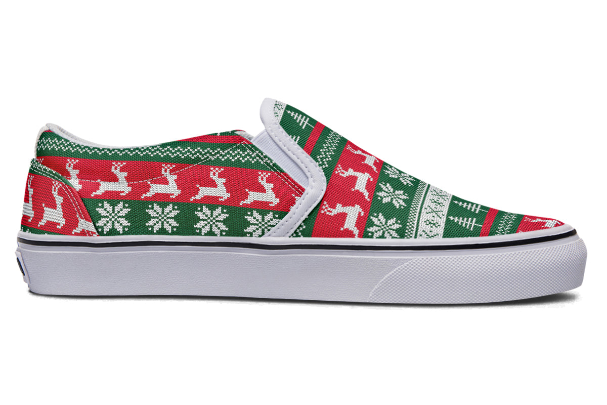 Ugly Christmas Slip Ons