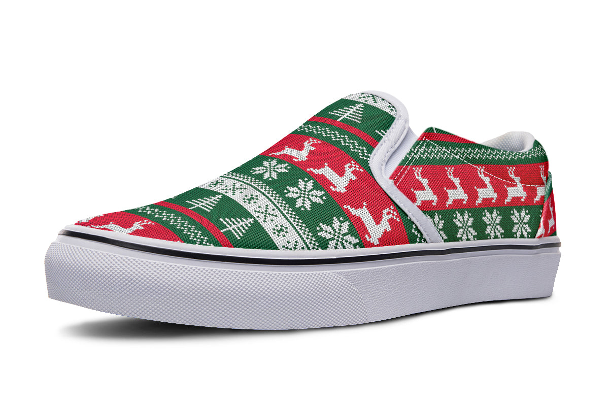 Ugly Christmas Slip Ons