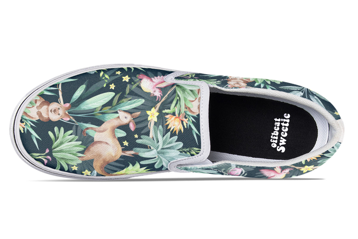 Wonderful Wildlife Slip Ons