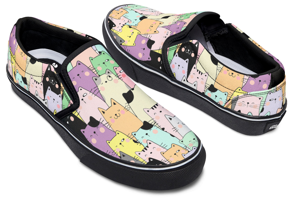 You've Got To Be Kitten Me Slip Ons