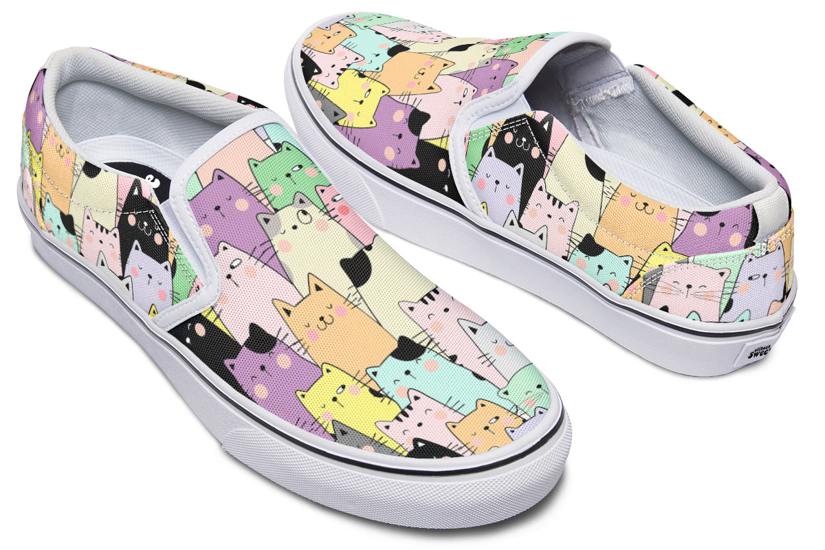 You've Got To Be Kitten Me Slip Ons