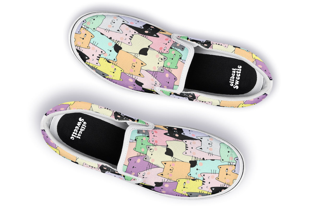 You've Got To Be Kitten Me Slip Ons