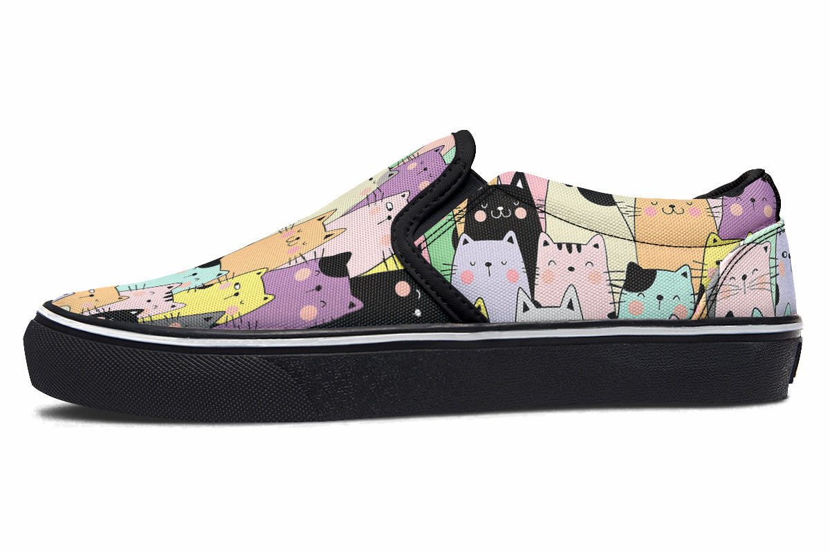 You've Got To Be Kitten Me Slip Ons