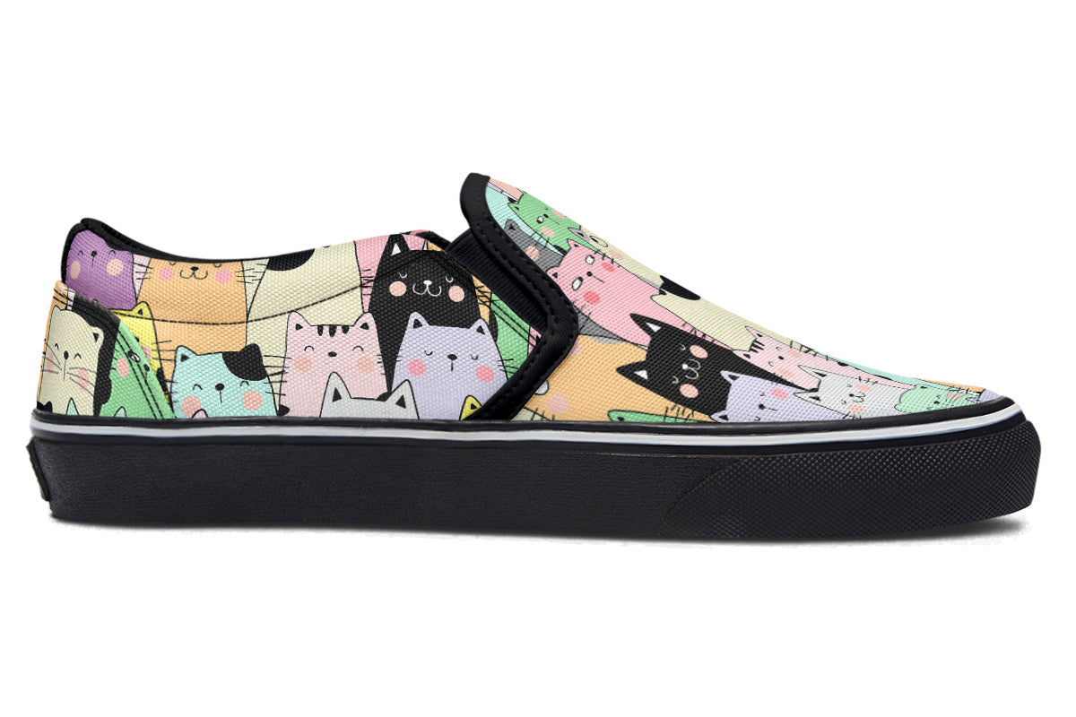 You've Got To Be Kitten Me Slip Ons