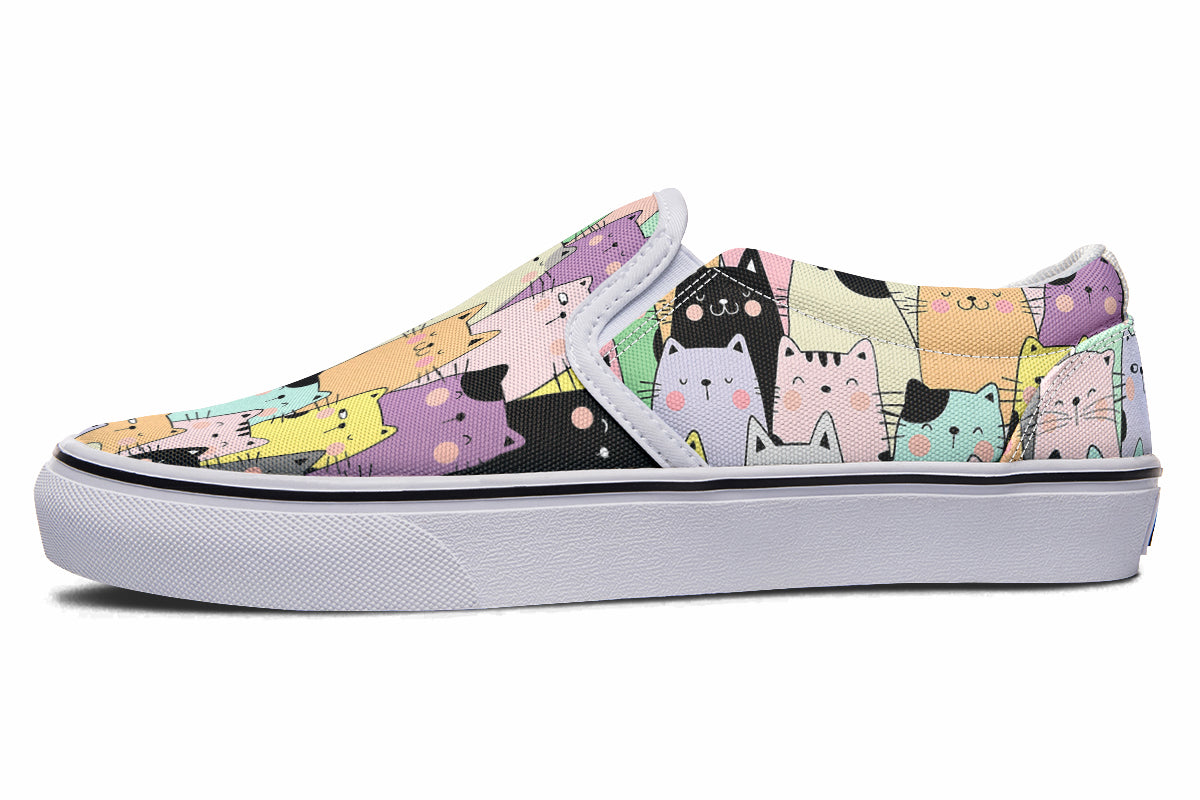 You've Got To Be Kitten Me Slip Ons