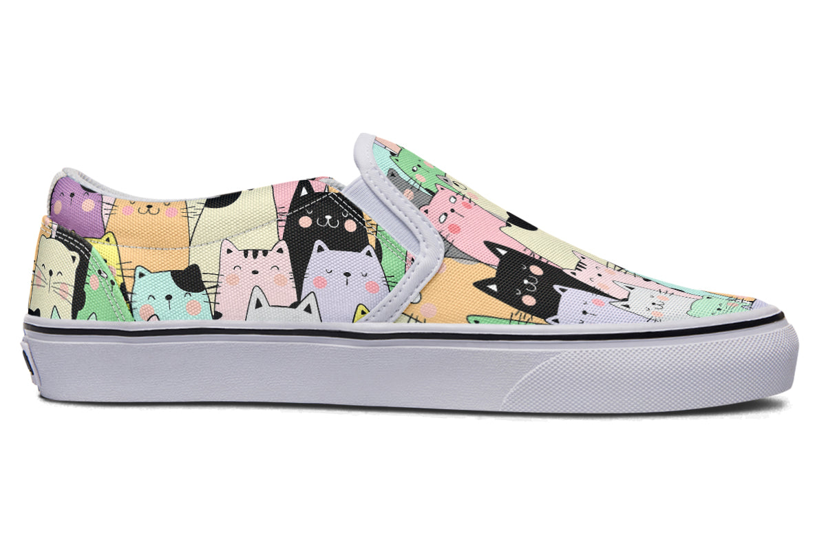 You've Got To Be Kitten Me Slip Ons