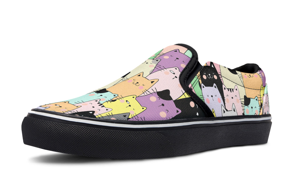 You've Got To Be Kitten Me Slip Ons