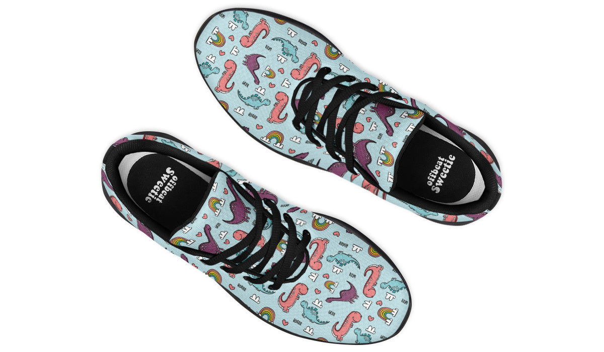 Dinos And Rainbows Sneakers