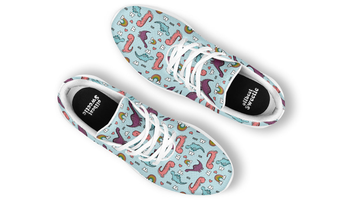 Dinos And Rainbows Sneakers