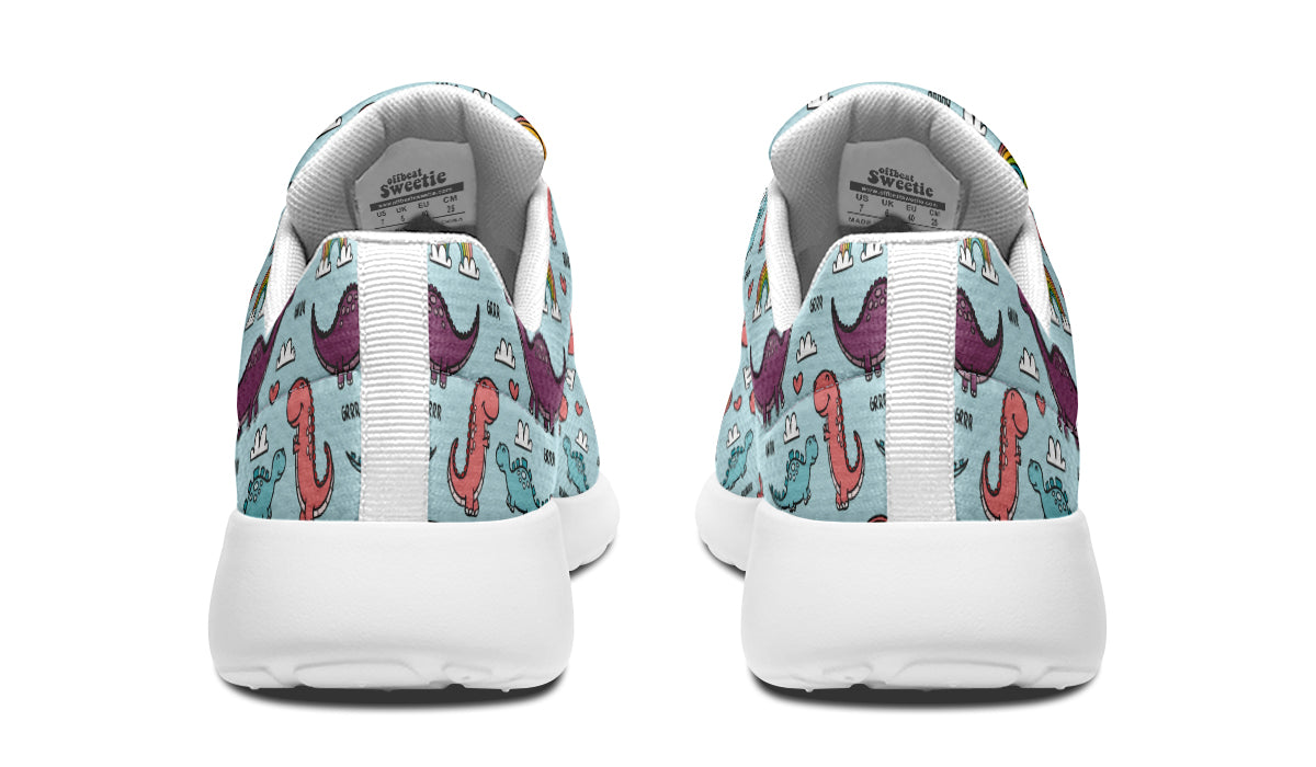 Dinos And Rainbows Sneakers