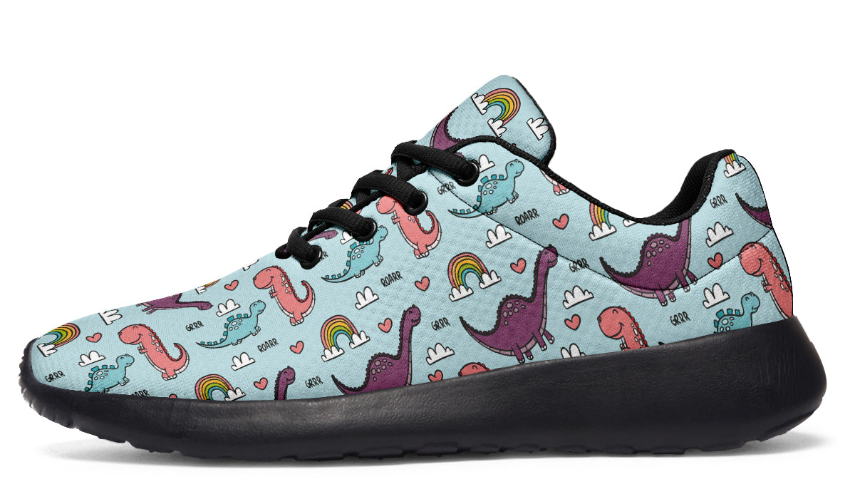 Dinos And Rainbows Sneakers