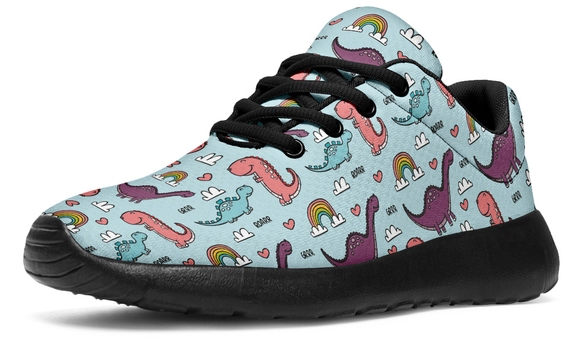 Dinos And Rainbows Sneakers