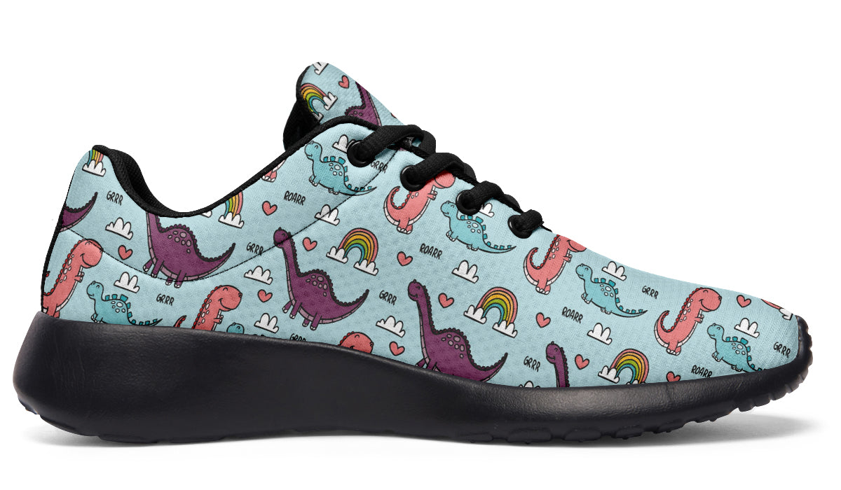 Dinos And Rainbows Sneakers