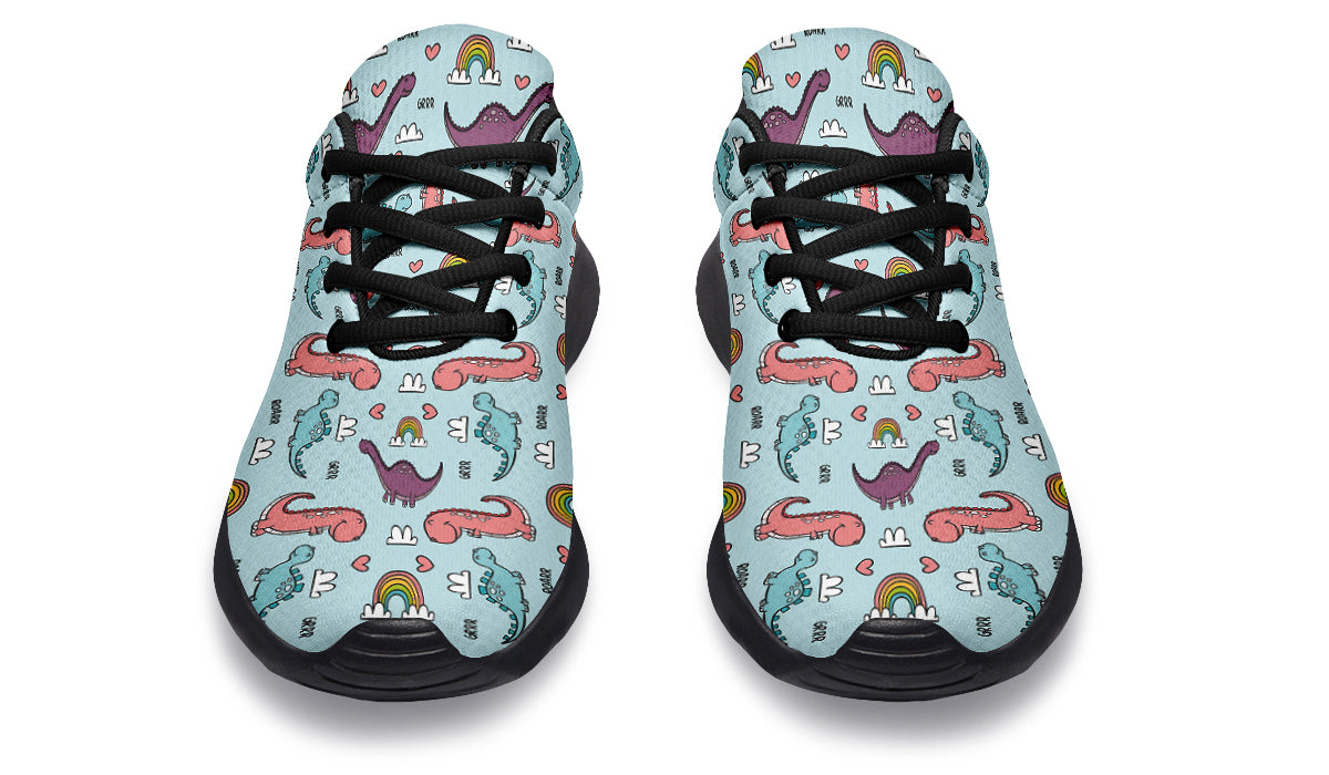 Dinos And Rainbows Sneakers