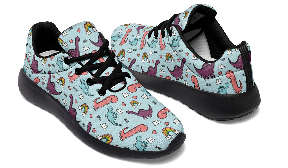 Dinos And Rainbows Sneakers