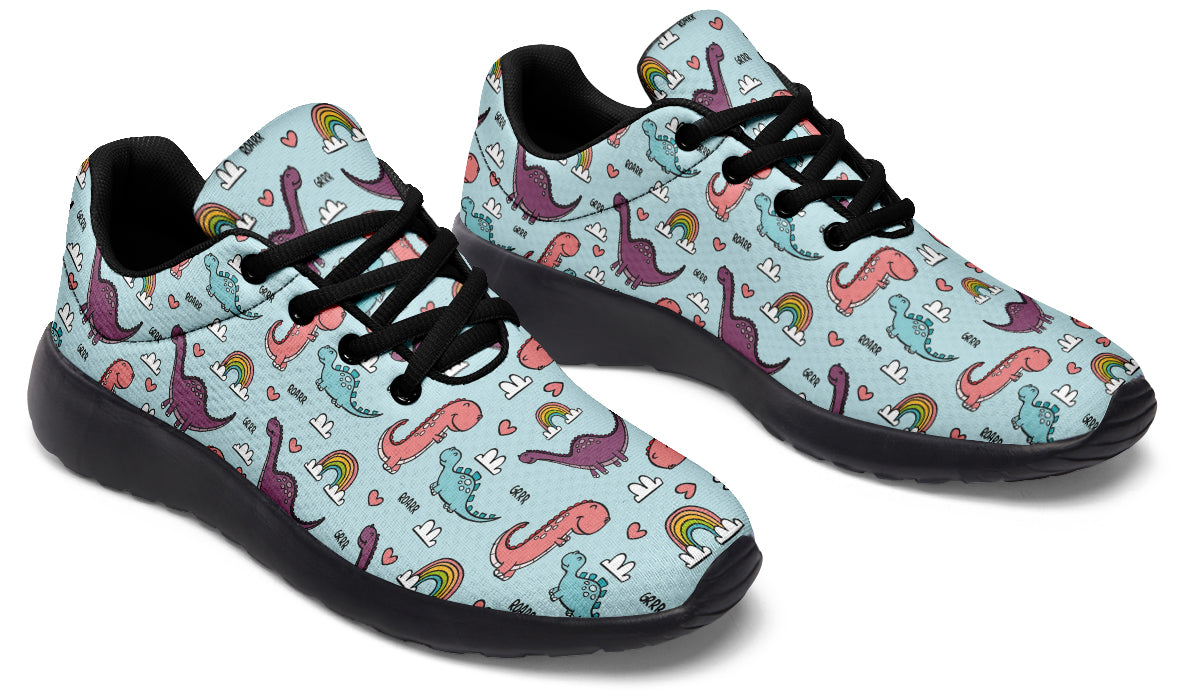 Dinos And Rainbows Sneakers