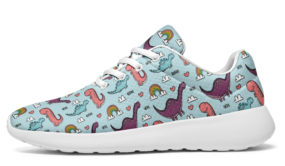 Dinos And Rainbows Sneakers