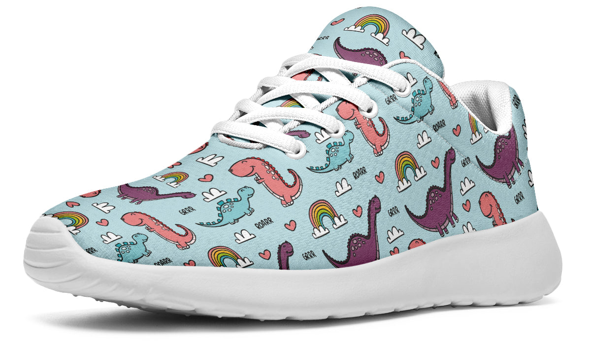 Dinos And Rainbows Sneakers