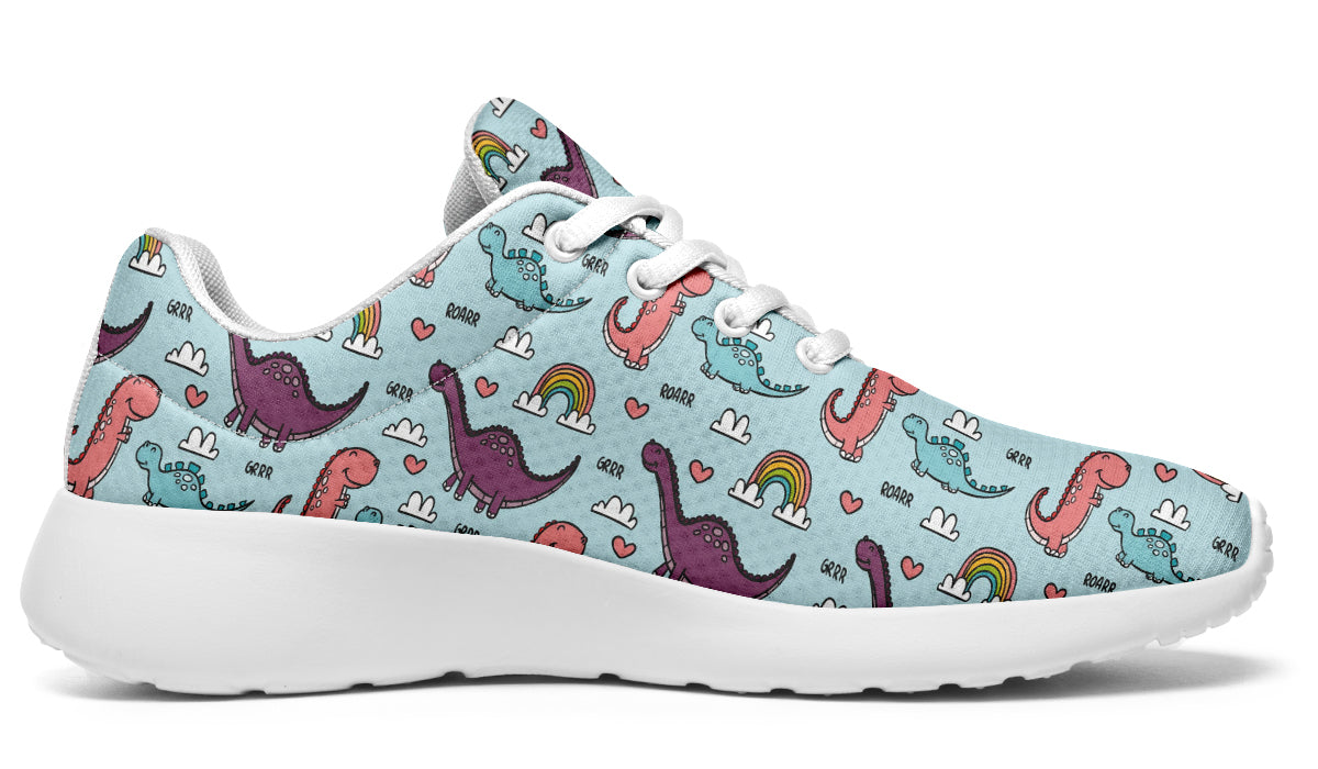 Dinos And Rainbows Sneakers