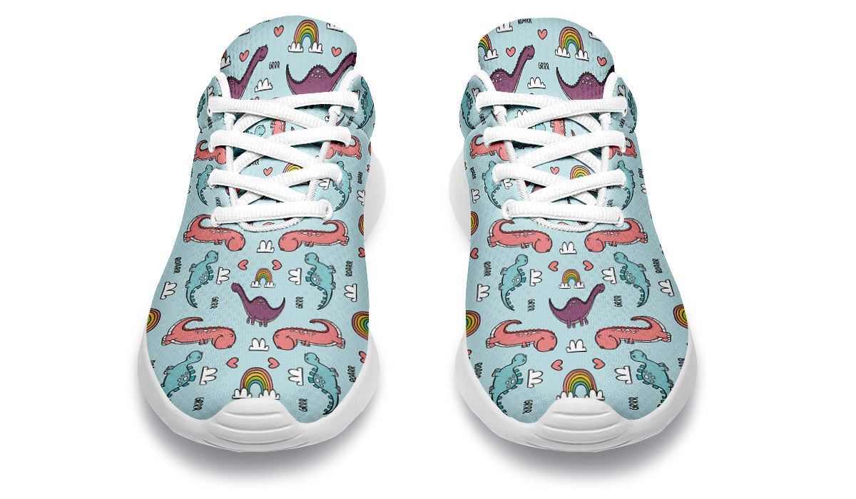 Dinos And Rainbows Sneakers