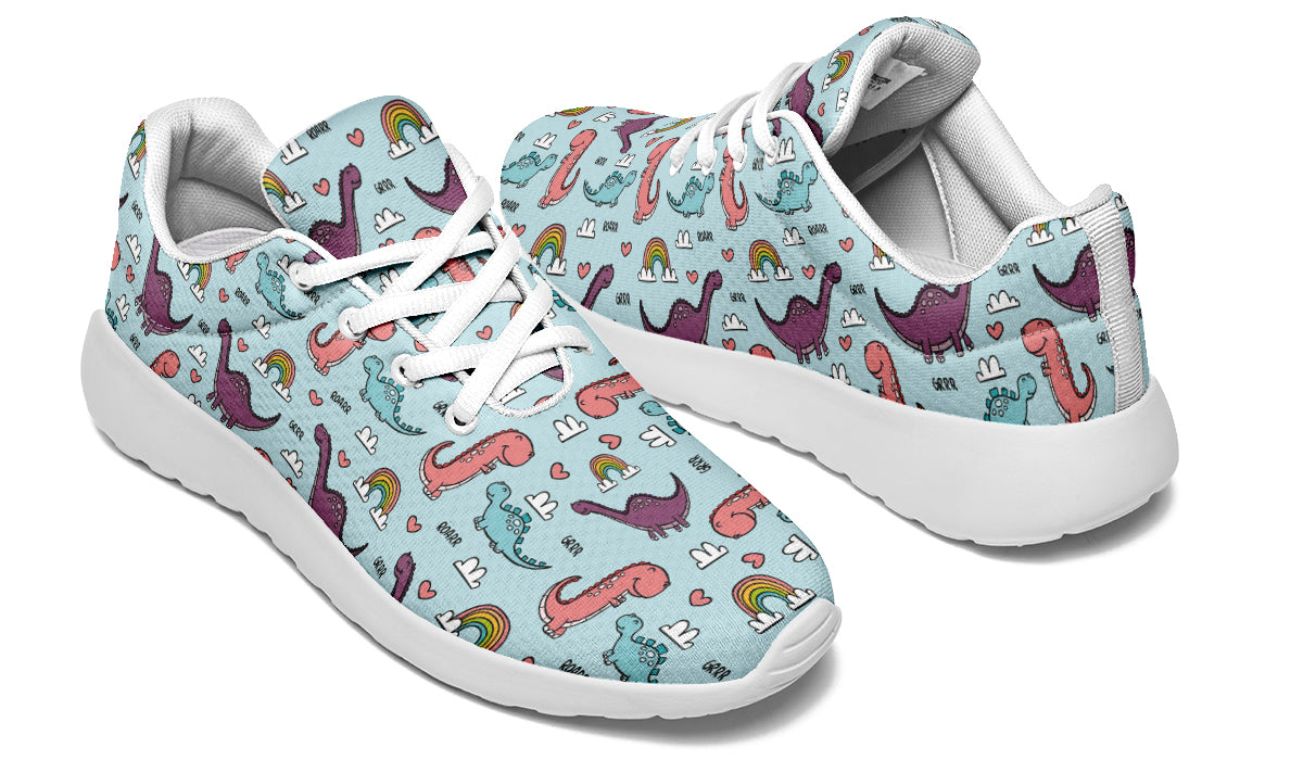 Dinos And Rainbows Sneakers