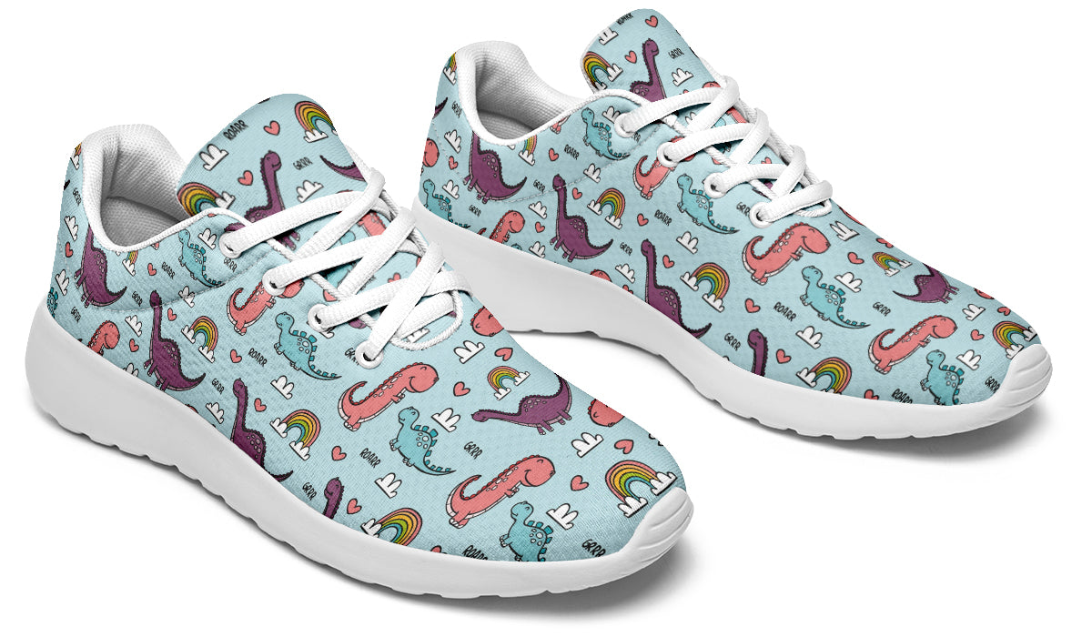 Dinos And Rainbows Sneakers