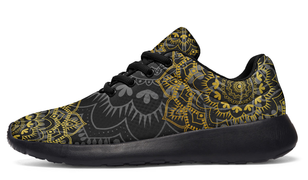 Golden Mandala Sneakers