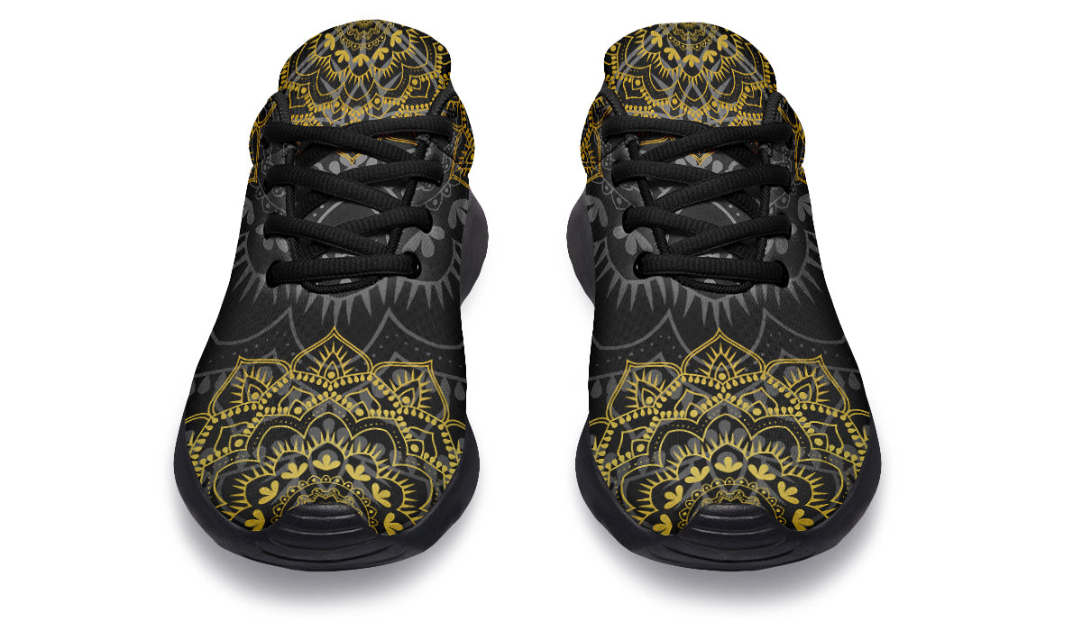 Golden Mandala Sneakers