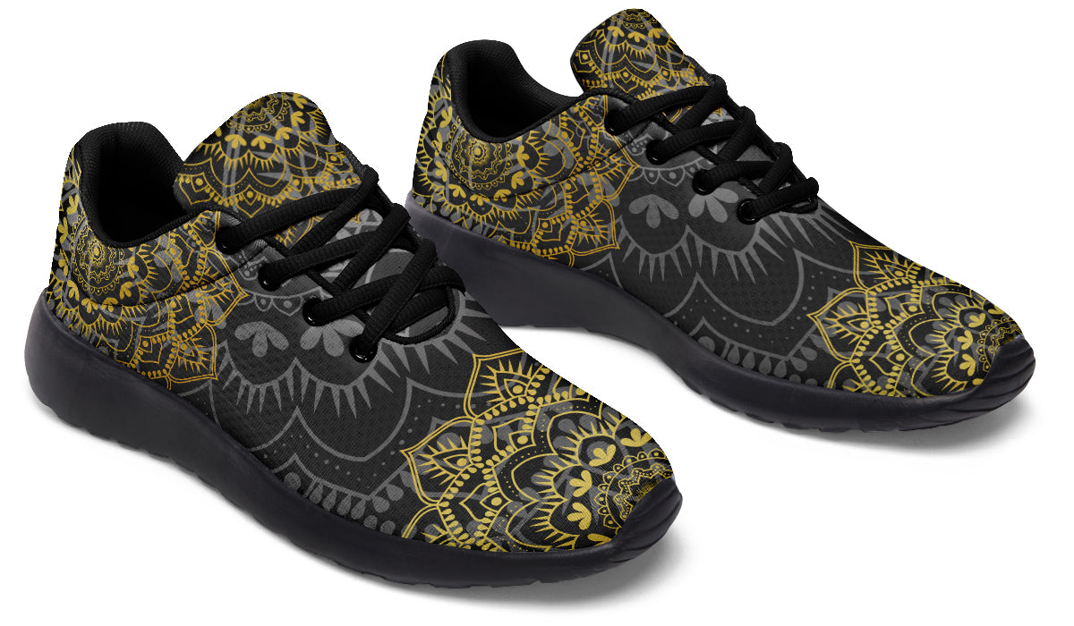 Golden Mandala Sneakers