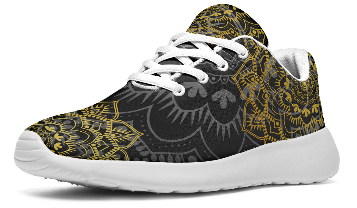 Golden Mandala Sneakers