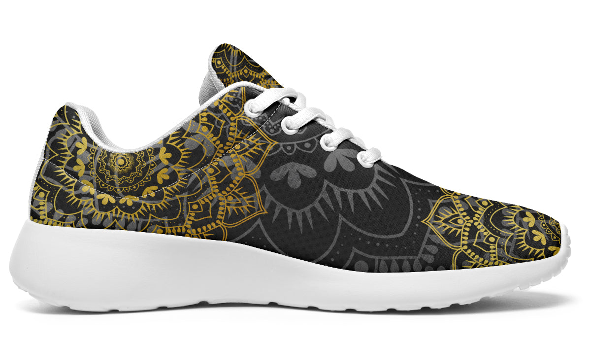 Golden Mandala Sneakers