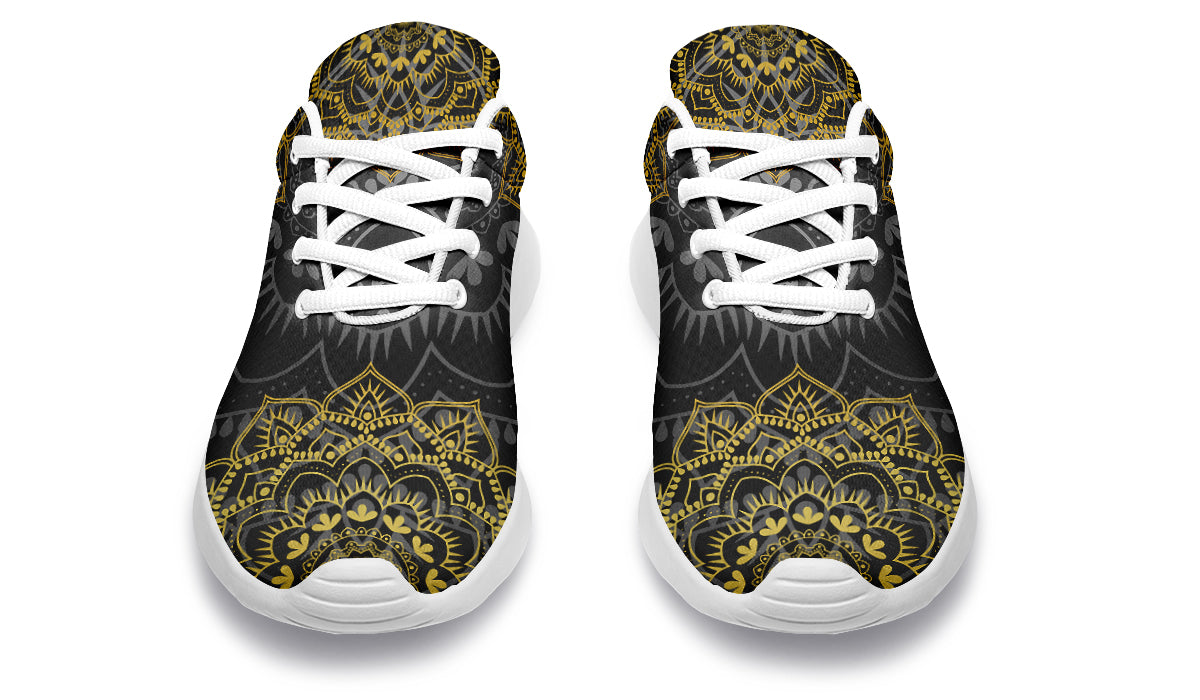 Golden Mandala Sneakers