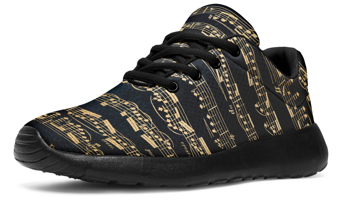 Golden Music Sneakers