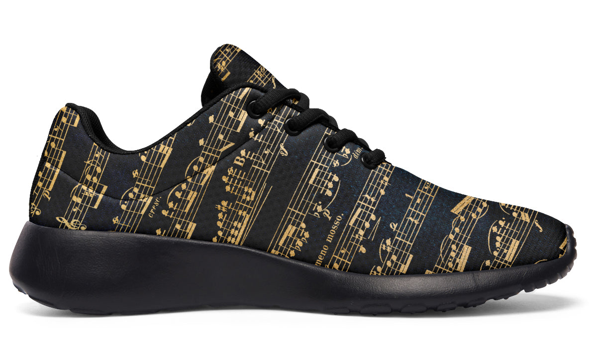 Golden Music Sneakers