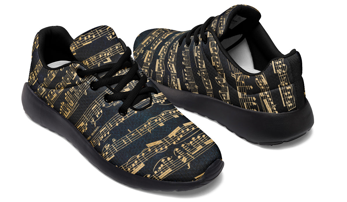 Golden Music Sneakers