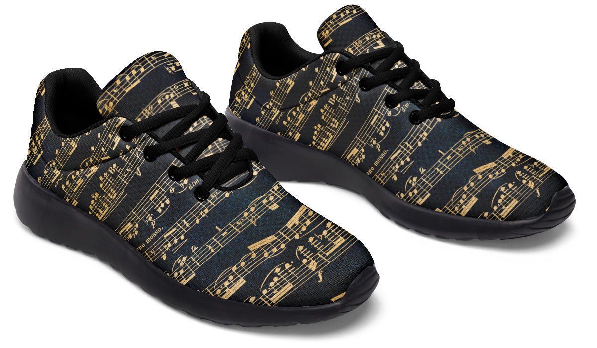 Golden Music Sneakers