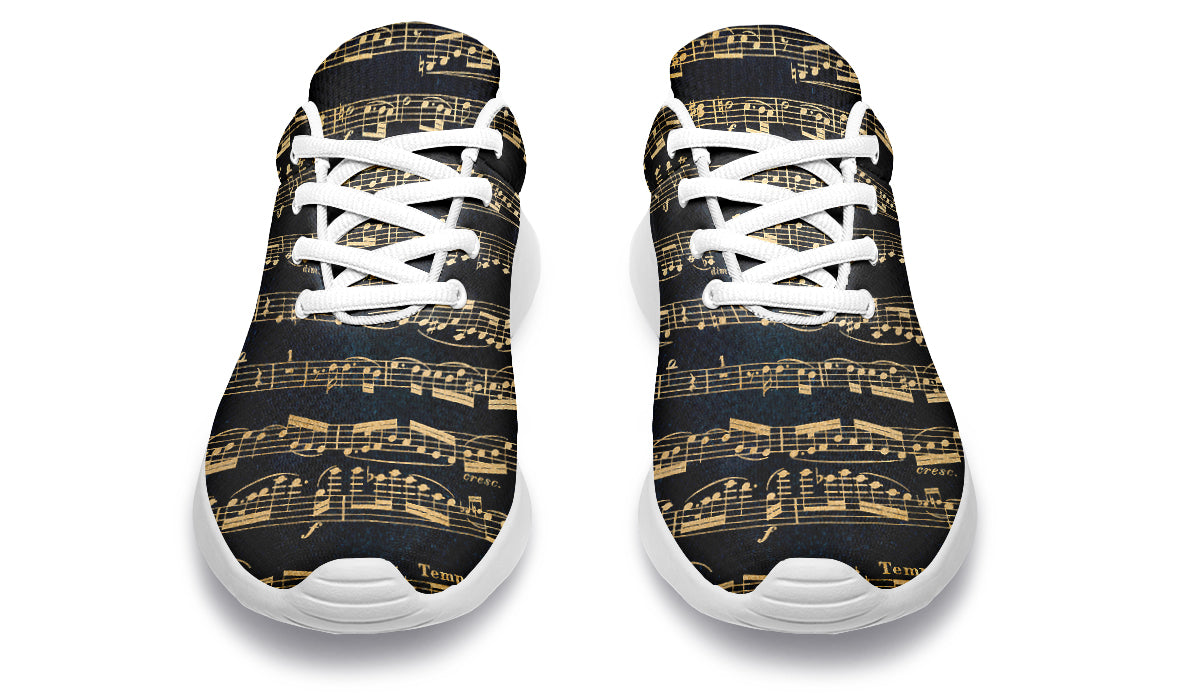 Golden Music Sneakers