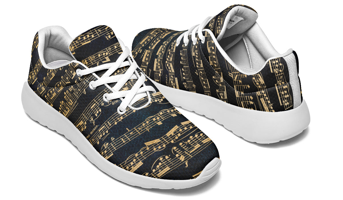 Golden Music Sneakers